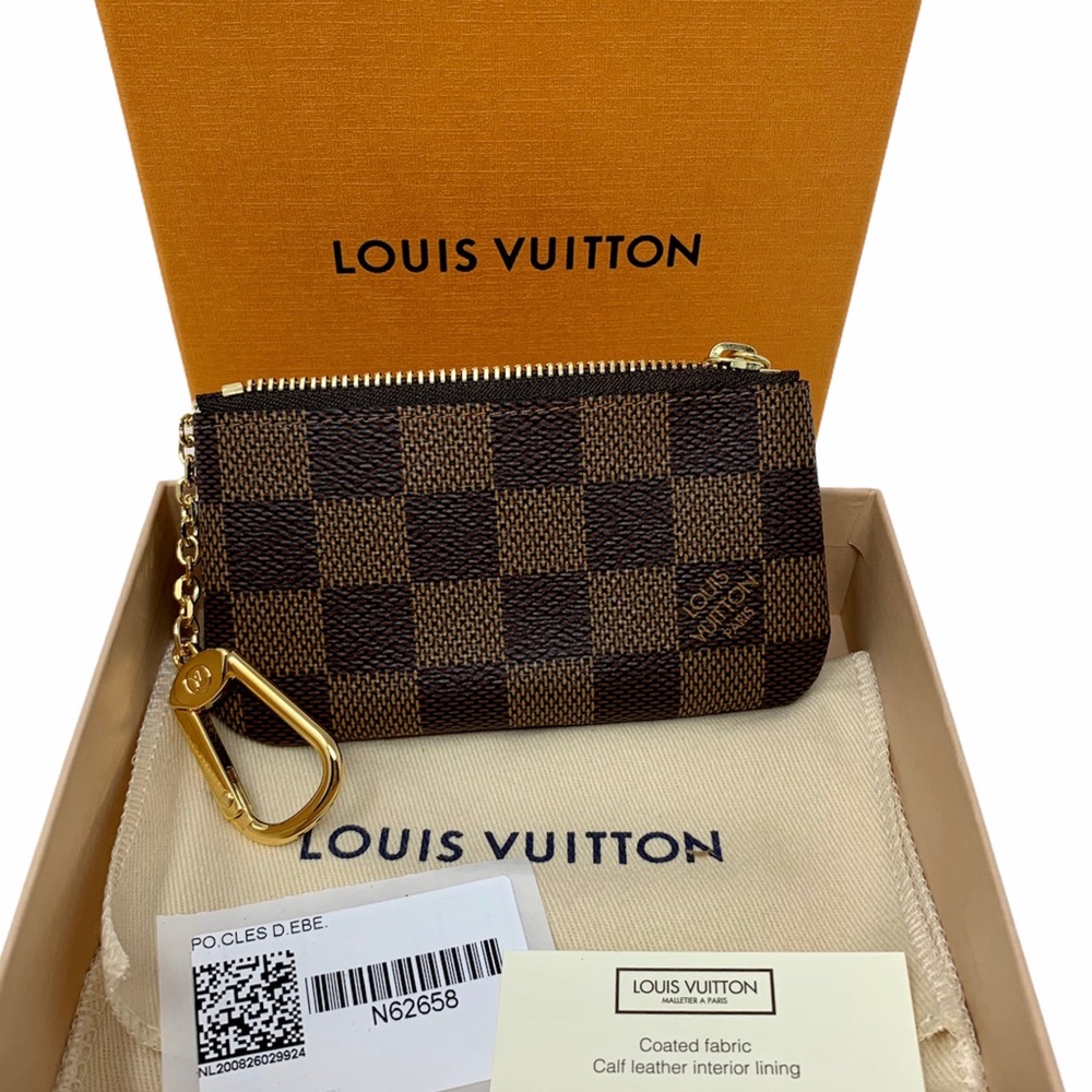 Louis Vuitton Damier Ebene Key Pouch - Picture 2 of 10